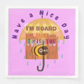 Heerlijk grappig hebben een leuke dag servetten (Voorkant)