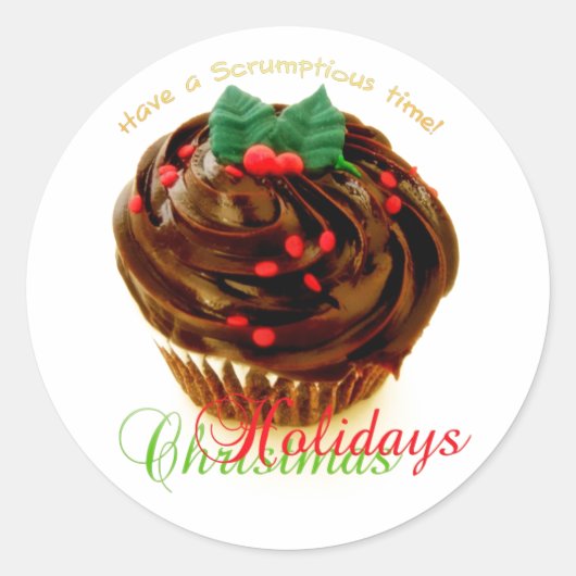 Heerlijk Kerst sticker (Voorkant)