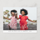 heerlijk kerstfeest briefkaart (Voorkant)