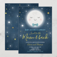 Heerlijk naar de maan en terug Baby shower