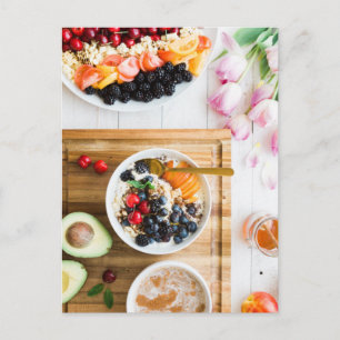 heerlijk ontbijt briefkaart