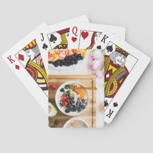 heerlijk ontbijt pokerkaarten