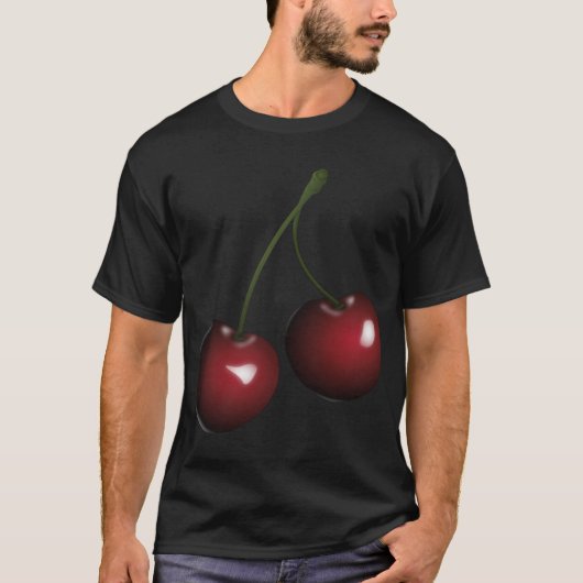 Heerlijk paar kersen Fruit Snack T-shirt (Voorkant)