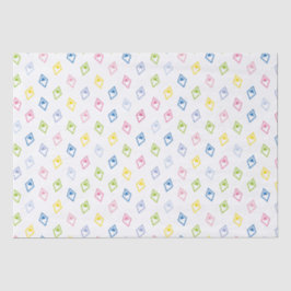 Heerlijk patroon Caro rhombus diamant vorm Tissuepapier