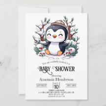 Heerlijk  Penguin Baby shower