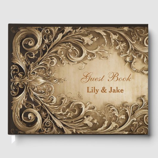 Heerlijk Roos Gastenboek (Voorkant)