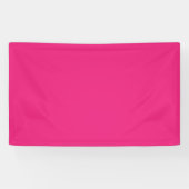 Heerlijk Roze Bruiloft | Uitnodiging in Vette Effe Spandoek (Horizontaal)