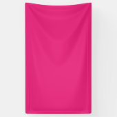 Heerlijk Roze Bruiloft | Uitnodiging in Vette Effe Spandoek (Verticaal)