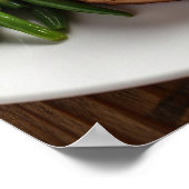 Heerlijk varkenskoteletentje ontwerp poster (Hoek)