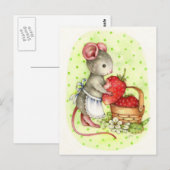 Heerlijke bes - het Leuke Briefkaart van de Kunst (Voorkant / Achterkant)