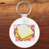 Heerlijke Cheese Sandwich Fun Food Sleutelhanger