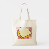 Heerlijke Cheese Sandwich Fun Food Tote Bag (Achterkant)