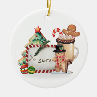 Heerlijke cookies keramisch ornament