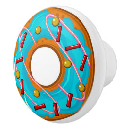 Heerlijke decadente donut / donut keramische knop
