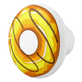 Heerlijke decadente donut / donut keramische knop