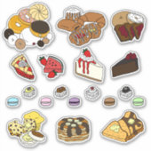 Heerlijke dessert Stickers (Voorkant)