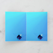 Heerlijke Dreidels-geletterde Kaart (Binnen)