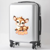 Heerlijke Fawn - Kwekerij Sticker (Koffer)