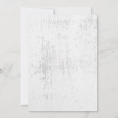 Heerlijke feestuitnodiging kaart (Achterkant)