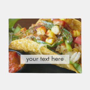 heerlijke foto van Mexicaanse Tacos Deurmat