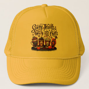 Heerlijke Halloween koffie voor Spooky Sips! Trucker Pet