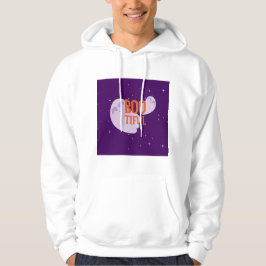 Heerlijke Halloween Schattigee Ghost Boo Paarse Hoodie