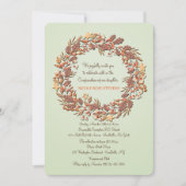 Heerlijke herfst uitnodiging (Voorkant)