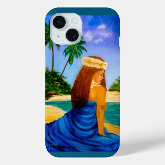 Heerlijke Hula op het strand Case-Mate iPhone Case (Achterkant)