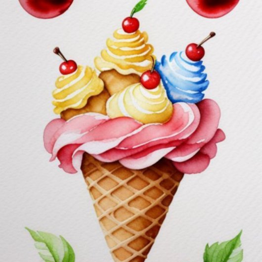 Heerlijke Ice Cream Cone Case-Mate iPhone Case