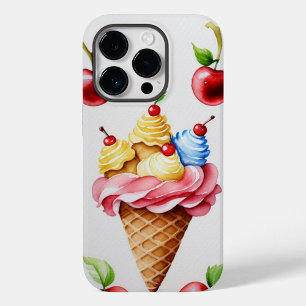 Heerlijke Ice Cream Cone Case-Mate iPhone 14 Pro Hoesje