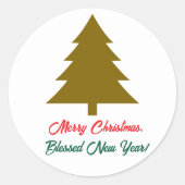 Heerlijke kerst, Sticker (Voorkant)