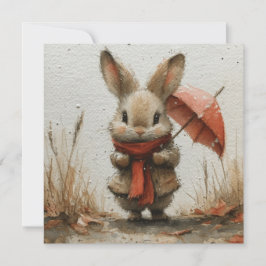 Heerlijke konijntjes: vrolijke groeten 🐰digitaal feestdagenkaart