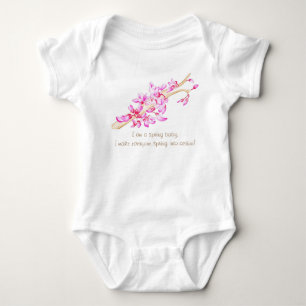 Heerlijke lente op een Baby Bodysuit (R)