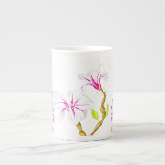 Heerlijke lente op een Bone China Mok (M, R) (Voorkant)