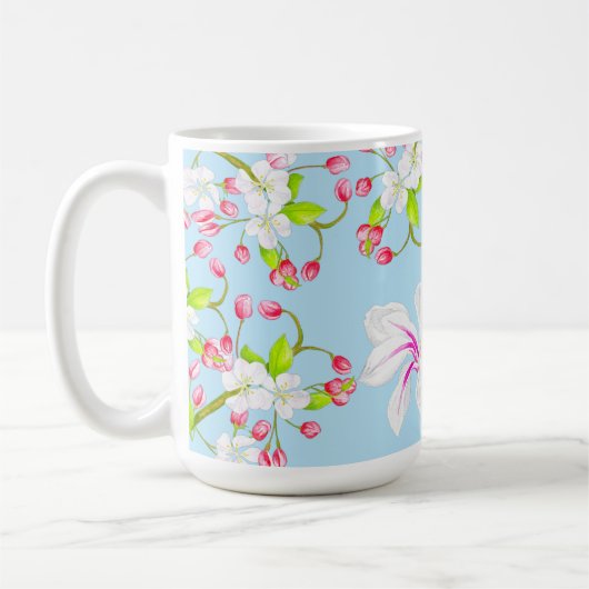 Heerlijke lente op een klassieke Mok (M, C) (Links)