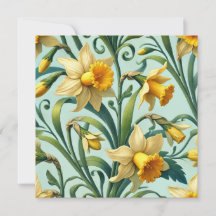 Heerlijke narcissen Spring Print Design