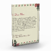 heerlijke persoonlijke liefdesbrief geschreven fotoblokken (Links)