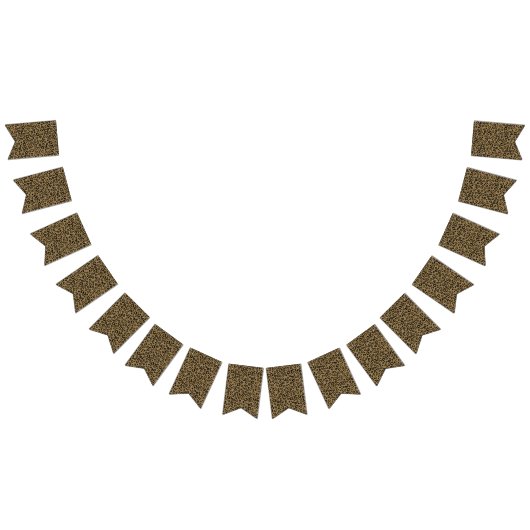 Heest Leopard Pattern in Natural Colors Vlaggetjes (Alle)