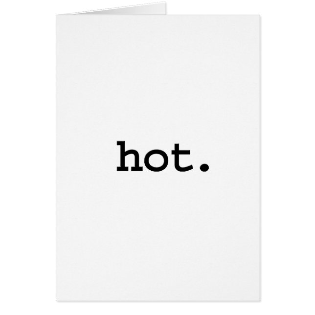 heet. (Voorkant)