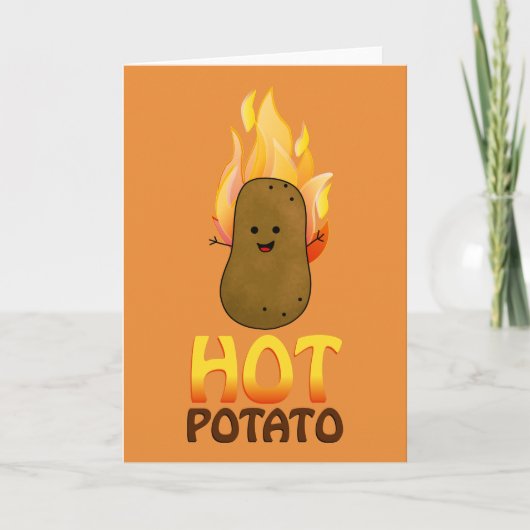 Heet Aardappel Kaart (Voorkant)