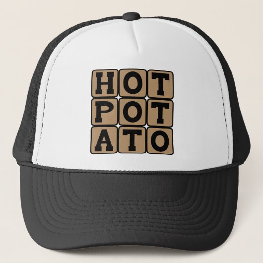 Heet Aardappelenspel Trucker Pet (Voorkant)