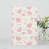 Heet Achtergrond Briefpapier (Staand voorkant)
