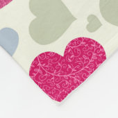 Heet Achtergrond Fleece Deken (Hoek)