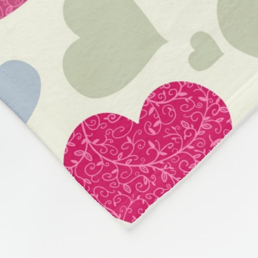 Heet Achtergrond Fleece Deken (Hoek)