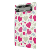 Heet Achtergrond Mini Klembord (Angled2)