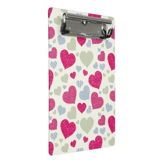 Heet Achtergrond Mini Klembord (Schuin)