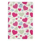 Heet Achtergrond Mini Klembord (Achterkant)