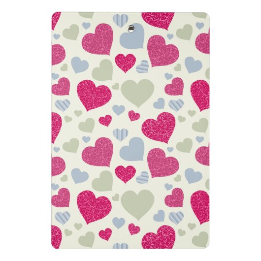 Heet Achtergrond Mini Klembord (Achterkant)