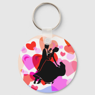 Heet ballroom dansen sleutelhanger