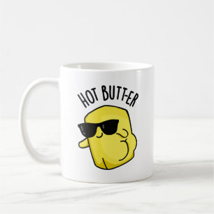Heet Butter Grappig Eten Pun Koffiemok